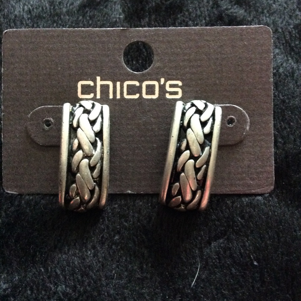 Chico’s silver earrings